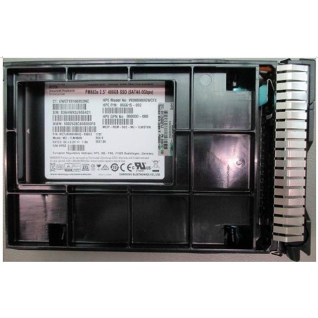 "High-Performance 480GB SSD by Hewlett Packard Enterprise - Reliable Storage Solution (P00805-001)"